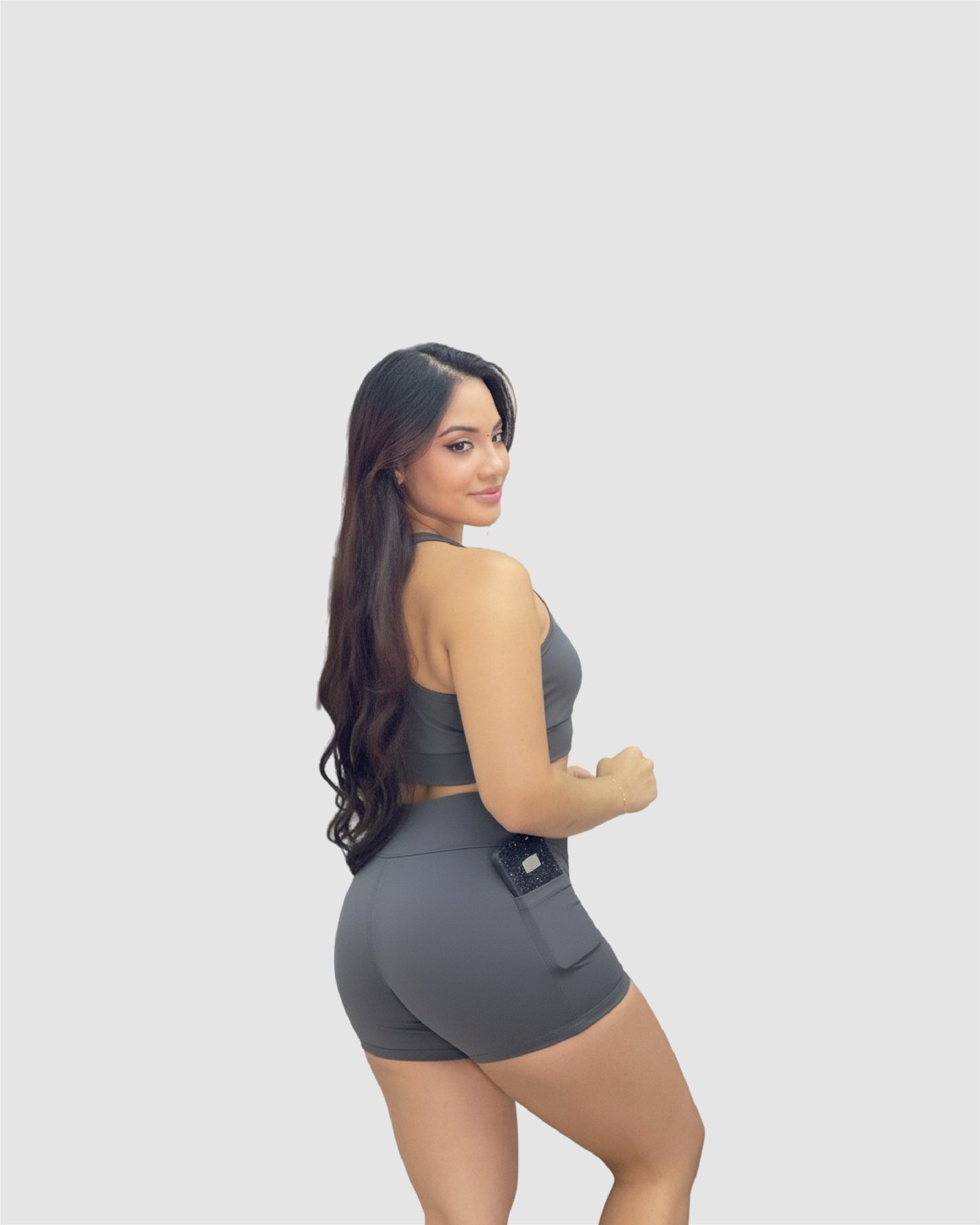 Short con bolsillo + top