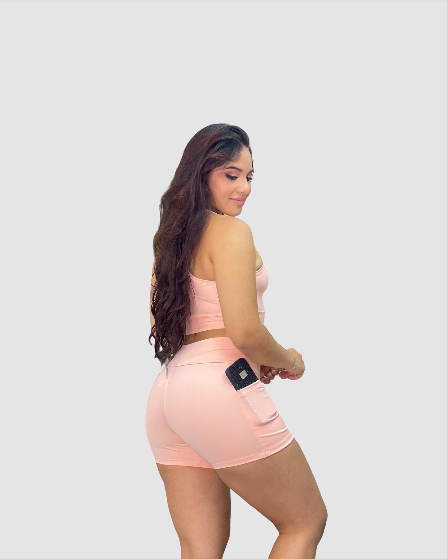 Short con bolsillo + top