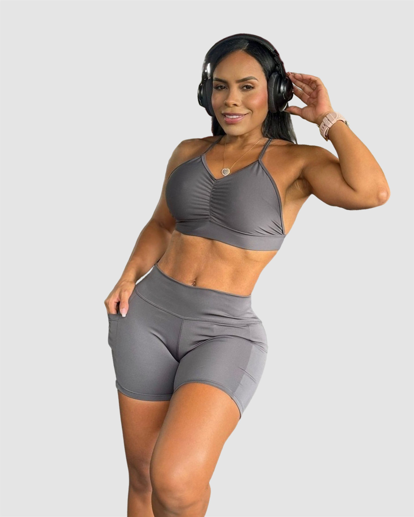 Short con bolsillo + top jazz